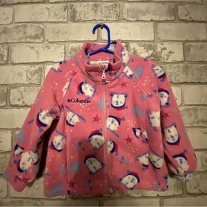 Columbia Girl’s Zip-Up Fleece Size 3T